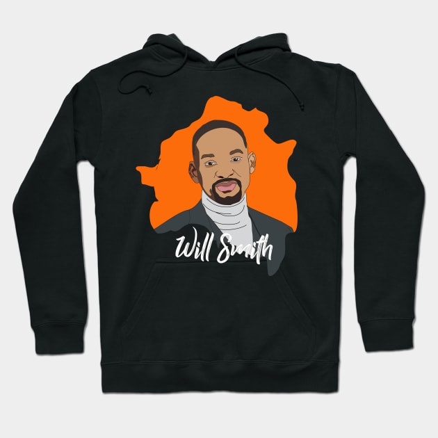 Will Smith Hollywood Actor Hoodie by Alex